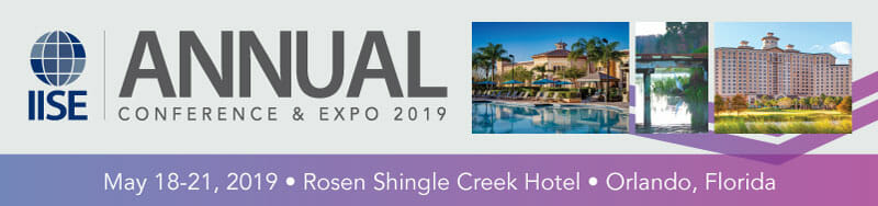 IISE Annual 2019 Banner